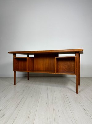 Vintage Danish Teak Writing Desk by Peter Løvig Nielsen, 1960s-XCQ-2028402