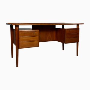 Vintage Danish Teak Writing Desk by Peter Løvig Nielsen, 1960s-XCQ-2028402