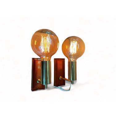 Vintage Danish Wall Lamps, Set of 2-DZY-1794465