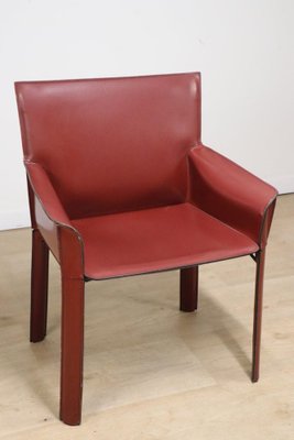 Vintage De Couro Armchair in Covered Leather, 1980s-IZV-2041034