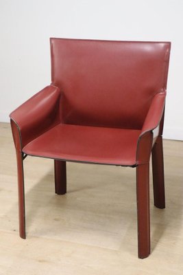 Vintage De Couro Armchair in Covered Leather, 1980s-IZV-2041034