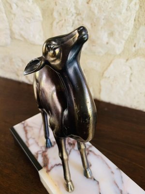 Vintage Deer Sculpture, 1940s-OJT-971622