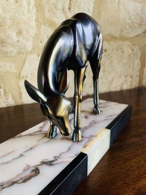 Vintage Deer Sculpture, 1940s-OJT-971622