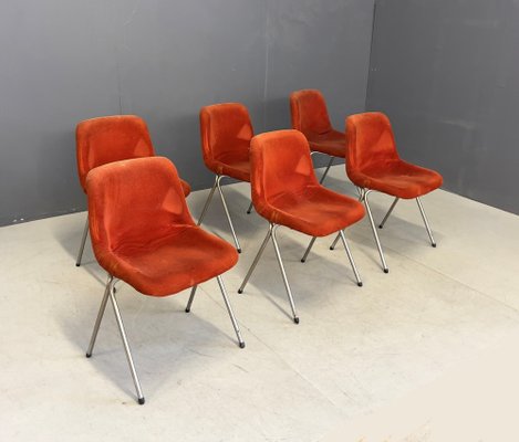 Vintage Desk Chairs, 1960s, Set of 6-IEW-1704706