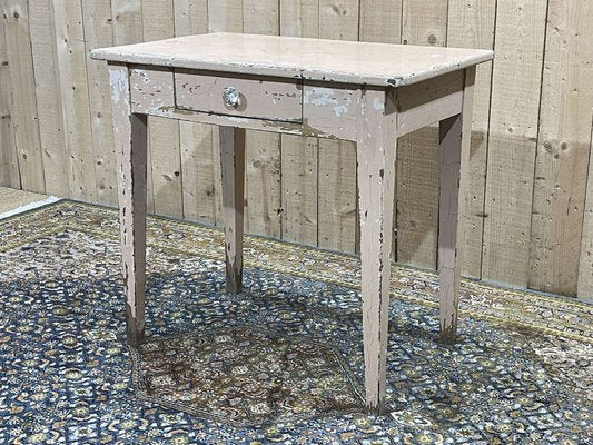 Vintage Desk in Beech, 1950s-QYF-1780172