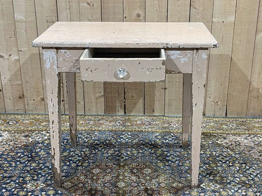 Vintage Desk in Beech, 1950s-QYF-1780172