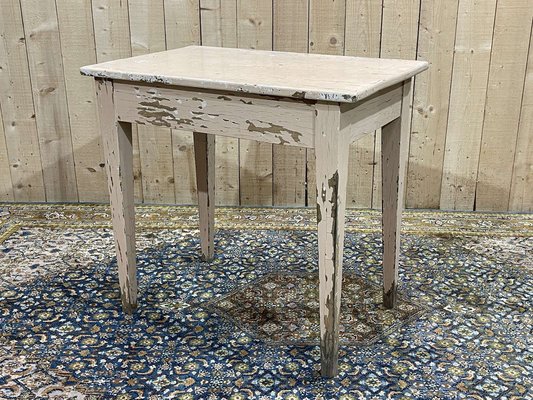 Vintage Desk in Beech, 1950s-QYF-1780172