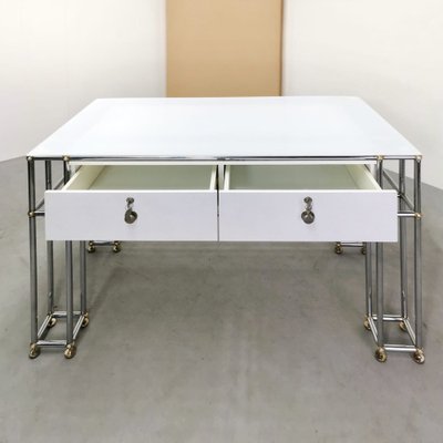 Vintage Desk in Chromed Metal, 1970s-PRS-1770932