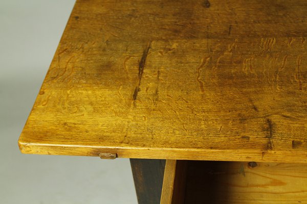 Vintage Desk in Oak, 1920s-CW-1397293