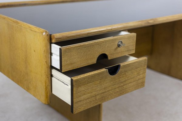 Vintage Desk in Oak, 1970s-CEJ-1340988