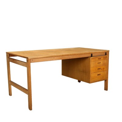 Vintage Desk in Oak Veneer, Denmark, 1960s-VMM-2023850