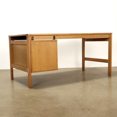 Vintage Desk in Oak Veneer, Denmark, 1960s-VMM-2023850