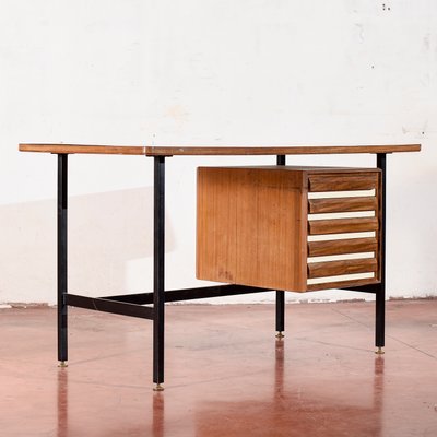 Vintage Desk in Plywood, 1970s-RAQ-1761336