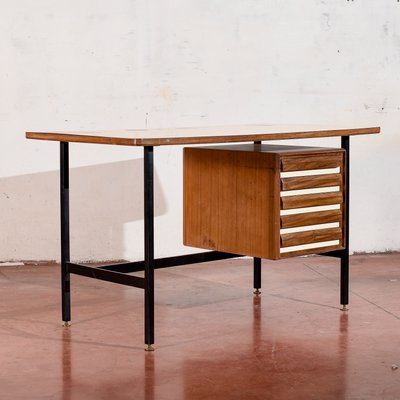 Vintage Desk in Plywood, 1970s-RAQ-1761336