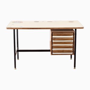 Vintage Desk in Plywood, 1970s-RAQ-1761336