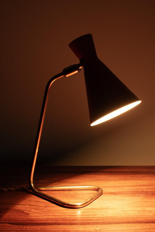 Vintage Desk Lamp with Directional Shade