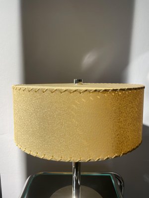 Vintage Desk Lamp with Papyrus Shade-QUC-1778505