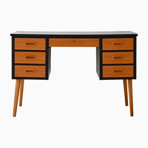 Vintage Desk with Black Details, 1960s-QWP-2035447