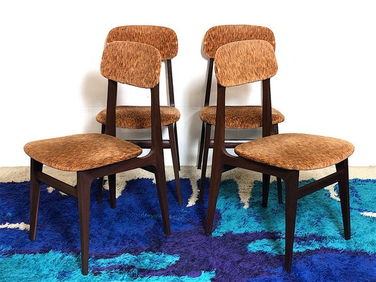 Vintage Dining Chairs, 1960s, Set of 4-FQG-1770354