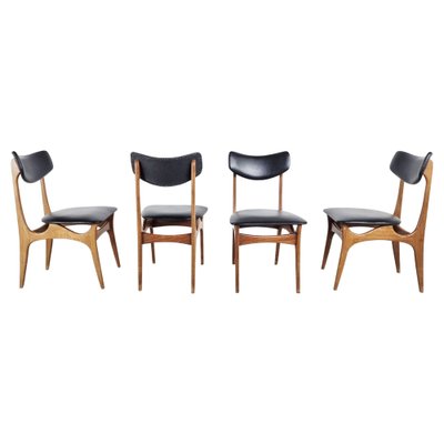 Vintage Dining Chairs attributed to Louis Van Teeffelen, 1960s-IRH-1385805