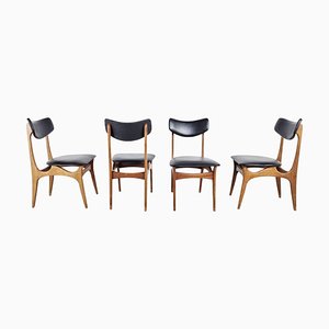 Vintage Dining Chairs attributed to Louis Van Teeffelen, 1960s-IRH-1385805