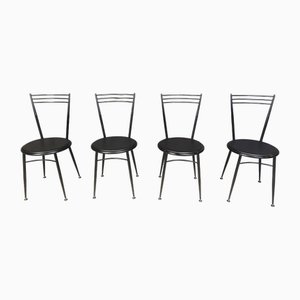 Vintage Dining Chairs by Calligaris, 1980s, Set of 4-IRH-2041123