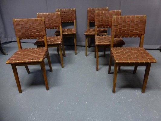 Vintage Dining Chairs by Jens Risom, Set of 6-WSV-605419