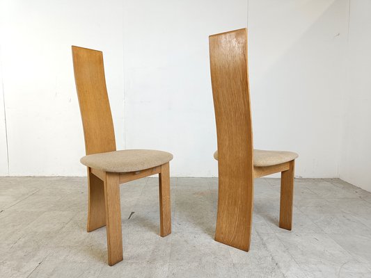 Vintage Dining Chairs by Rob and Dries Van Den Berghe, 1980s, Set of 6-IRH-1768578