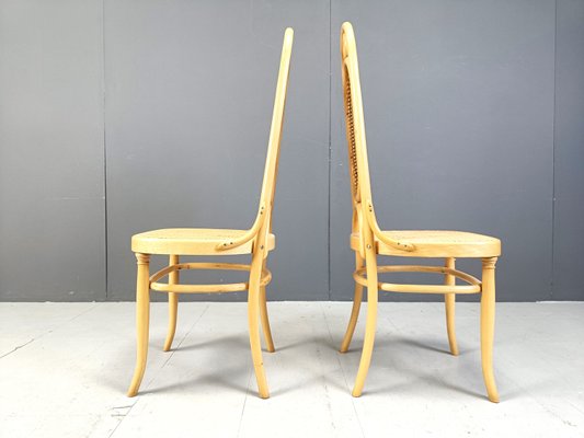 Vintage Dining Chairs in Bentwood from Thonet, 1970s, Set of 4-IRH-2028311