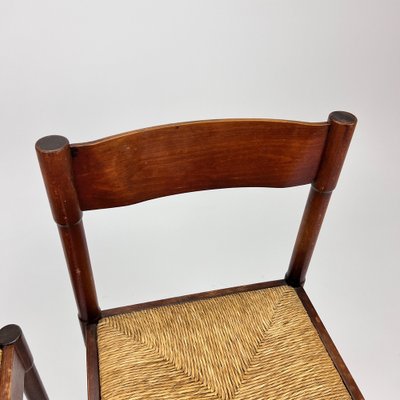 Vintage Dining Chairs in Carimate Style, 1960s, Set of 2-RMX-1373467