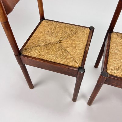 Vintage Dining Chairs in Carimate Style, 1960s, Set of 2-RMX-1373467