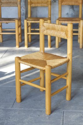 Vintage Dining Room Chairs, 1955, Set of 6-LA-1742475