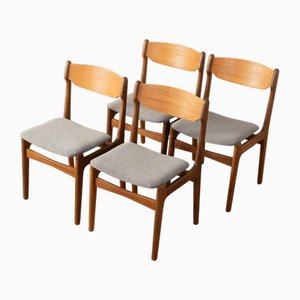 Vintage Dining Room Chairs, 1960s, Set of 4-GPP-1792881