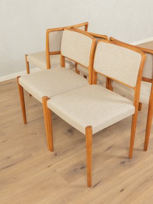 Vintage Dining Room Chairs, 1960s, Set of 5-GPP-1813527