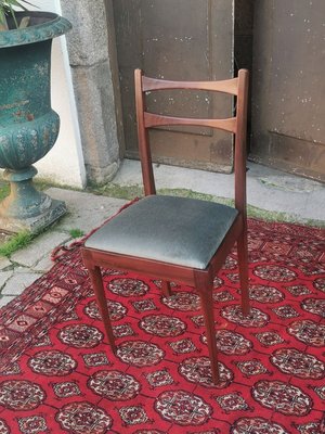 Vintage Dining Room Chairs, 1970s, Set of 6-GEL-828030