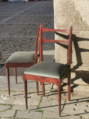 Vintage Dining Room Chairs, 1970s, Set of 6-GEL-828030