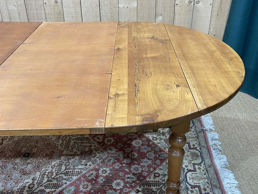 Vintage Dining Table in Cherry, 1930s-QYF-1768481