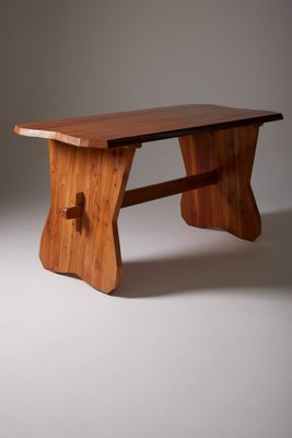 Vintage Dining Table in Pine-QAC-2034693