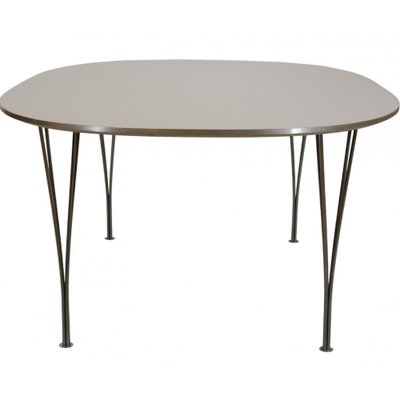 Vintage Dining Table in White by Piet Hein, 1990s-MTD-1731327