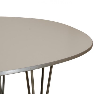 Vintage Dining Table in White by Piet Hein, 1990s-MTD-1731327