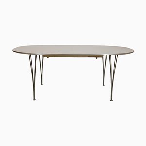 Vintage Dining Table in White by Piet Hein, 1990s-MTD-1731327