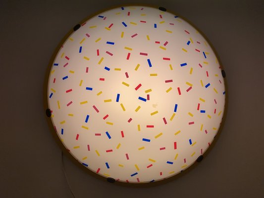 Vintage Disk Ceiling Light from Valenti Luce, 1960-CZ-1738833