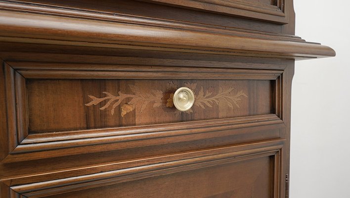 Vintage Display Cabinet in Mahogany, 1970s-ZFH-2043385