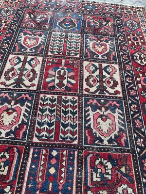 Vintage Distressed Bakhtiar Rug, 1950s-YMM-1732602