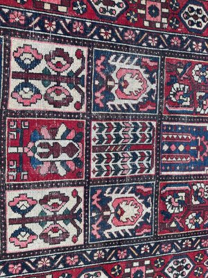 Vintage Distressed Bakhtiar Rug, 1950s-YMM-1732602