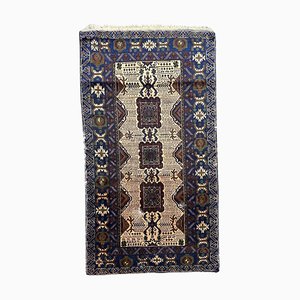 Vintage Distressed Baluch Afghan Rug, 1970s-YMM-1732605