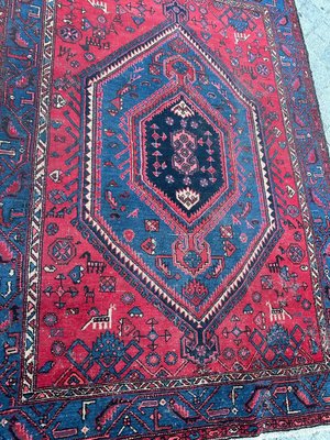 Vintage Distressed Hamadan Rug, 1950s-YMM-1732599