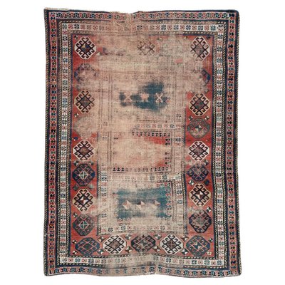 Vintage Distressed Kazak Rug-YMM-1793366