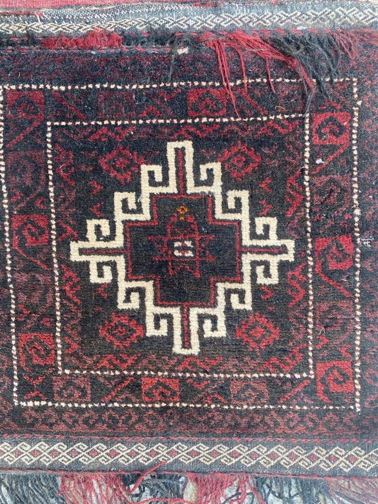 Vintage Double Bag Face Rug