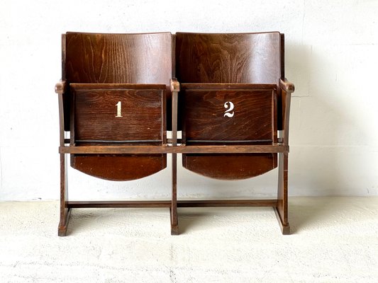 Vintage Double Cinema Seater from Thonet, 1960s-ALG-2018436